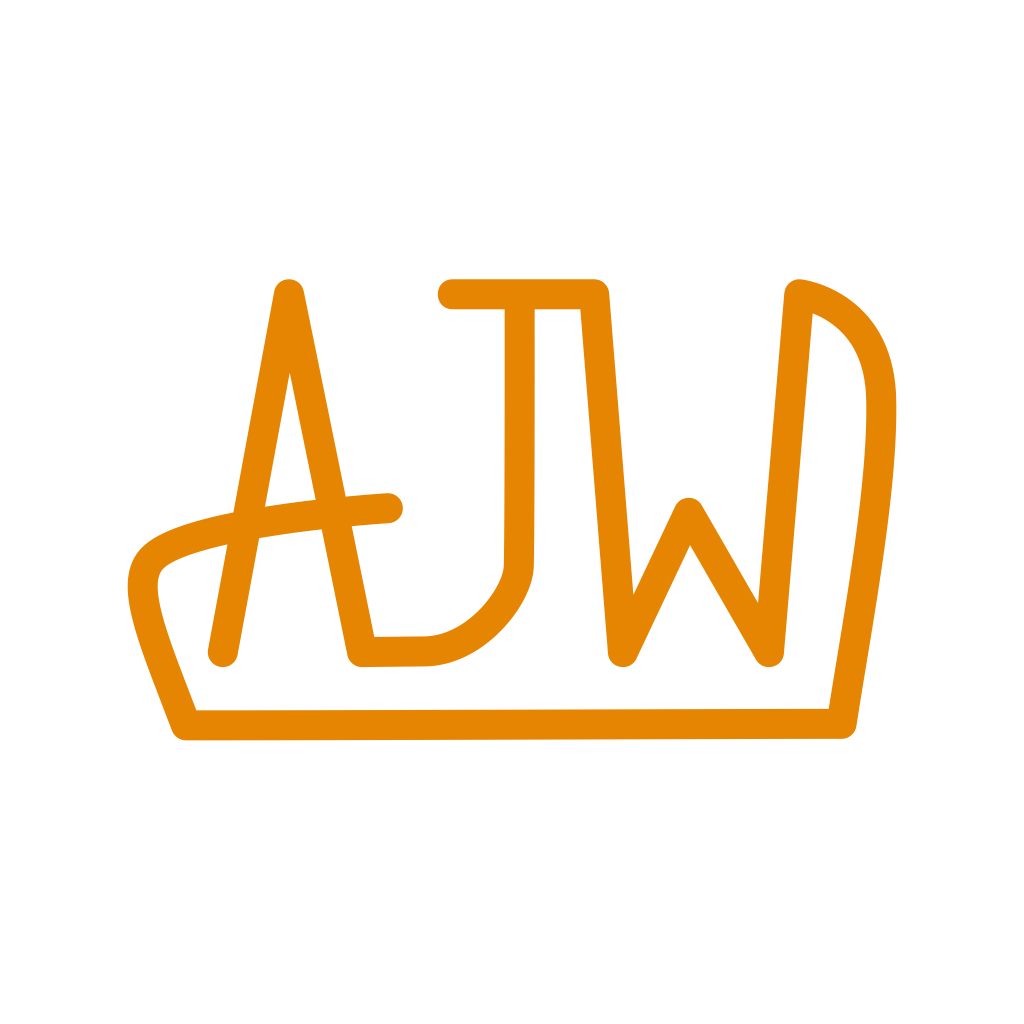 A J W Logo